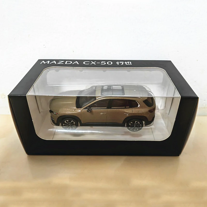 1/43 Alloy 2023 Mazda CX50 SUV Diecast Model Car Vehicle Simulation Boy Toys Gifts Original Box Collection