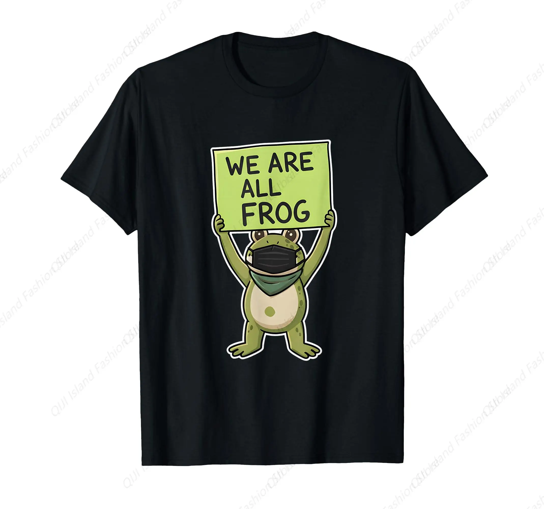 

Retro Portland We are All Frog Design T-Shirt
