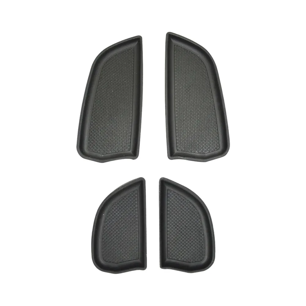 4PCS Door Handle Slot Pad Trim Cover For Mazda 3 Axela 2014-2019 Black ABS Armrest Groove Mat BHN9-68-454