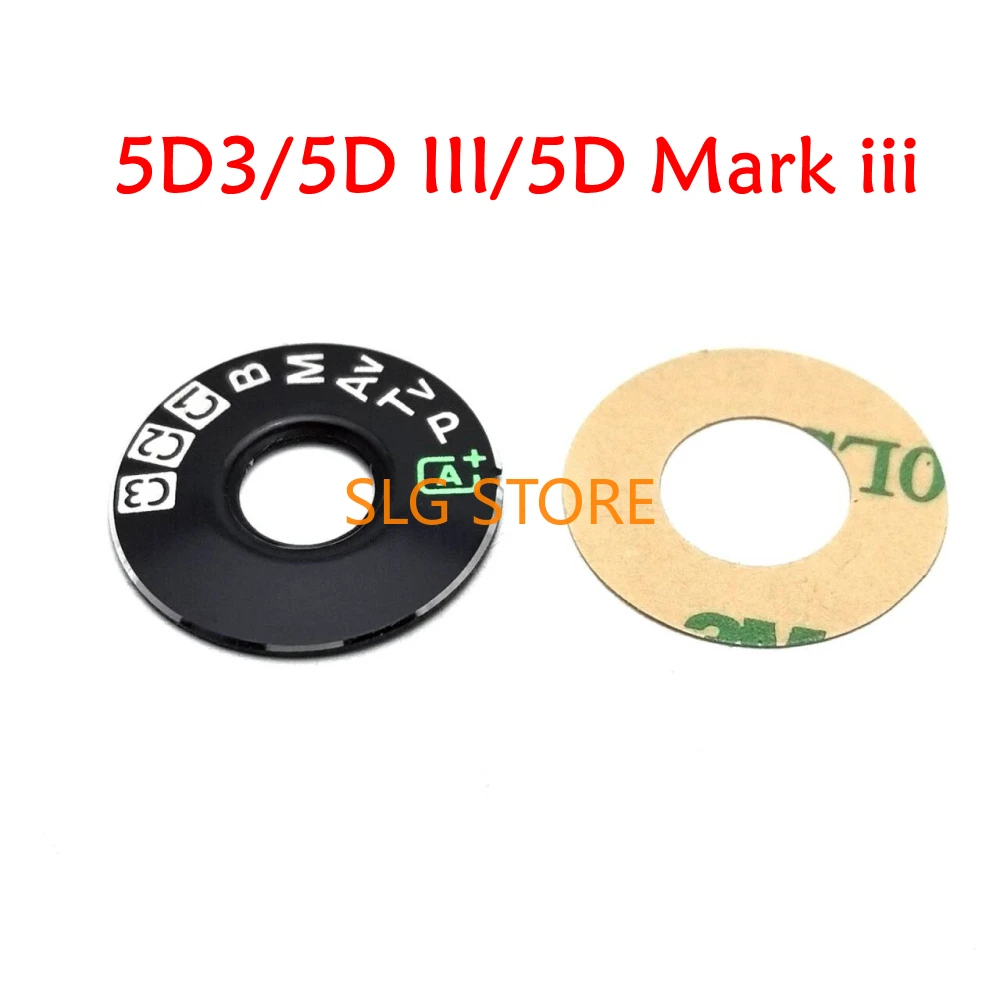 새로운 모드 다이얼 플레이트 인터페이스 캡 Canon EOS 5D2 7D 5D3 5D4 6D 6D2 7D2 5DS 5DSR 60D 70D 80D 90D 600D 77D 800D 수리 부품