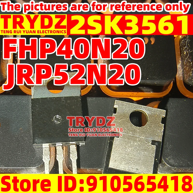 10-2 stuks 2SK3561 FHP40N20 JRP52N20 TO-220F TO-220
