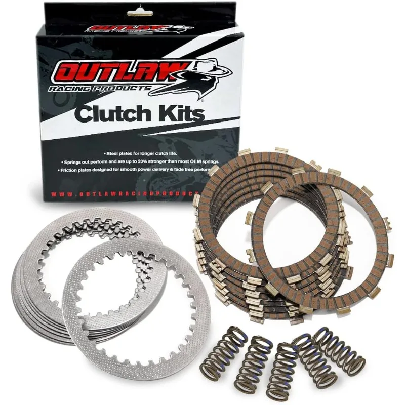 

Outlaw Racing ORC299 Complete Clutch Kit - Includes Springs Steel & Fiber Plates