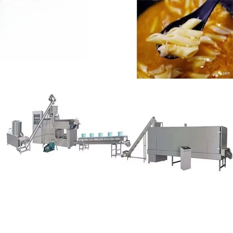 Fully Automatic Industrial Food Machinery, Custom Macaroni Production Line for Pasta Processing Projects