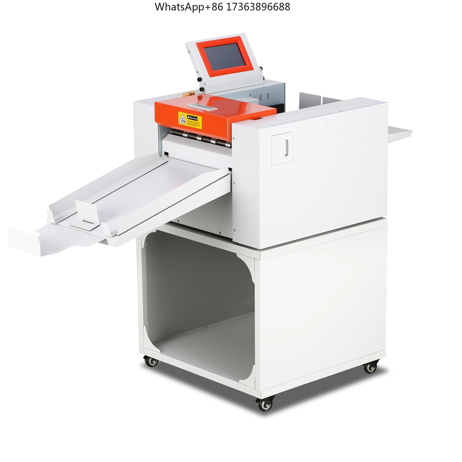 650A Digital Creasing Machine Automatic Paper Feed Creasing Perforation Machine for Making Book Covers, Tickets, Receipts, Etc