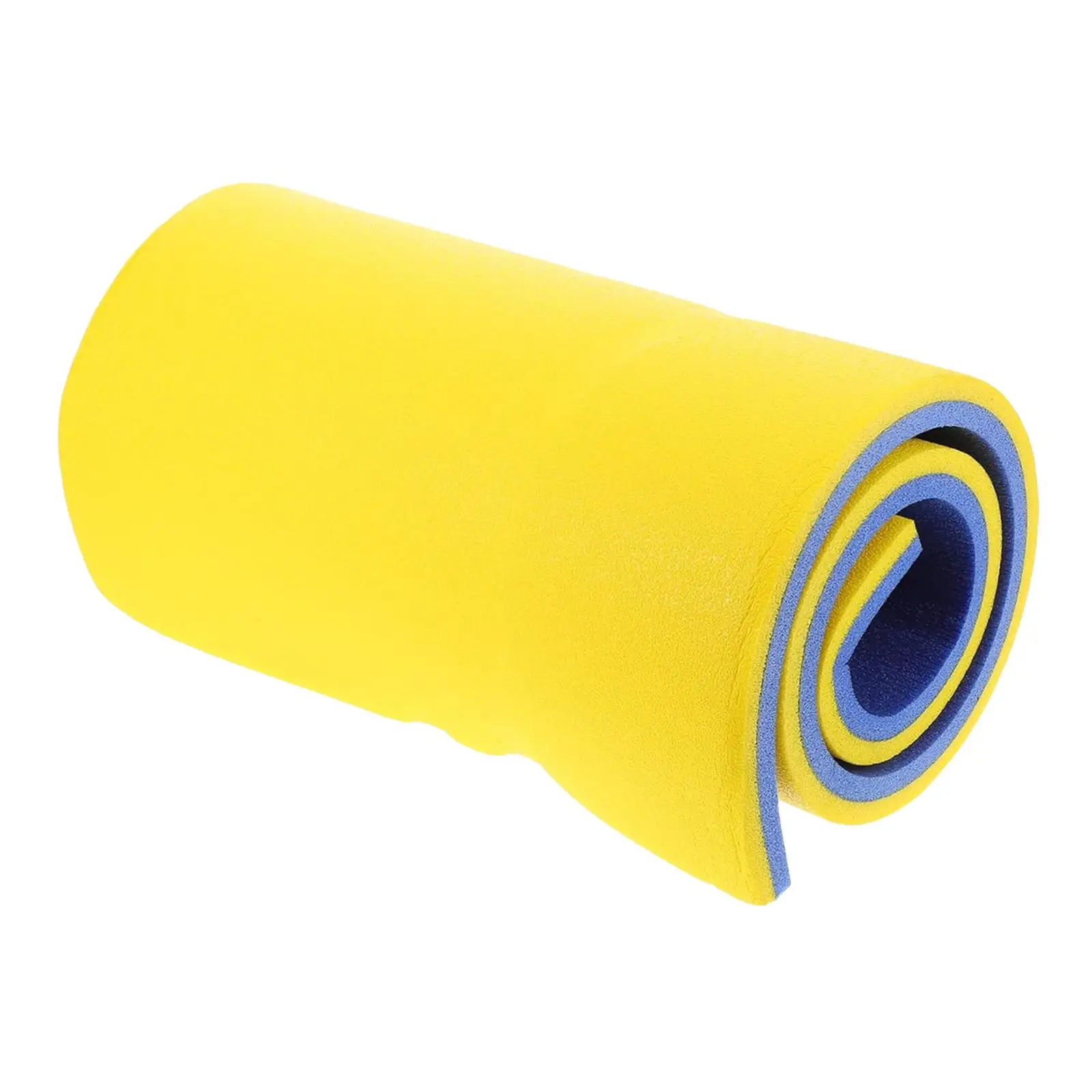 Water Float Pad Tear Resistant Foam Floating Mat Easy Clean Roll Up Design for Pool Lake River Travel