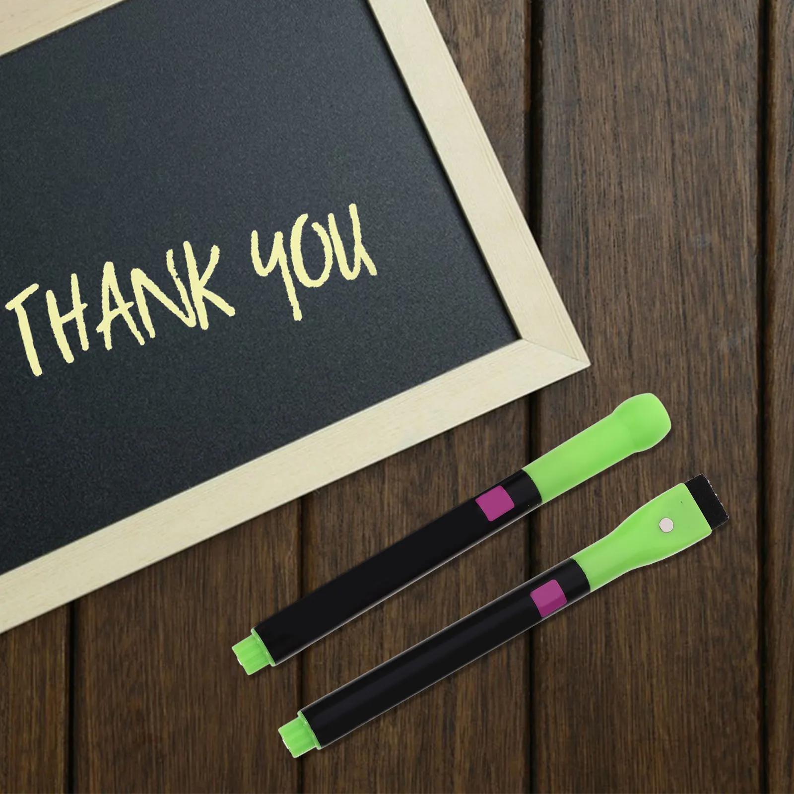 

16pcs LED Light Board Pen Liquid Chalk Markers Erasable Blackboard Pens Water Soluble 8 Colors Magnetic Tape Brush School