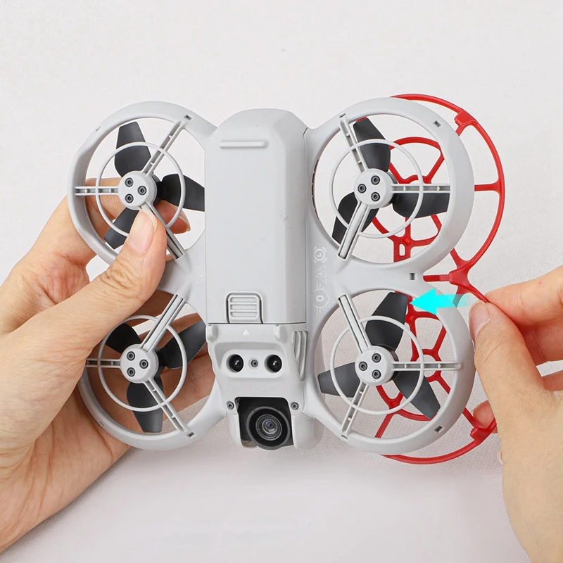 HW-elPropeller الحرس ل DJI Neo FPV الطائرة بدون طيار امتصاص الصدمات مراوح غطاء للحماية الطائرة بدون طيار استبدال الملحقات