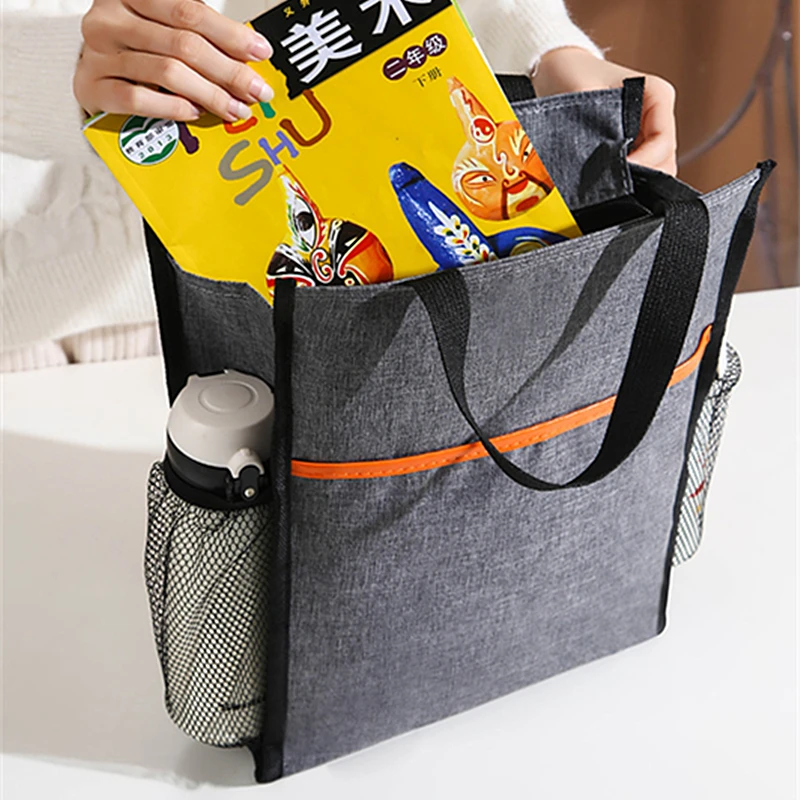 New Portable Oxford Cloth Shopping Bag Waterproof Large Capacity Tote Bag Shopper Bags Multifunctional Handbags for Unisex