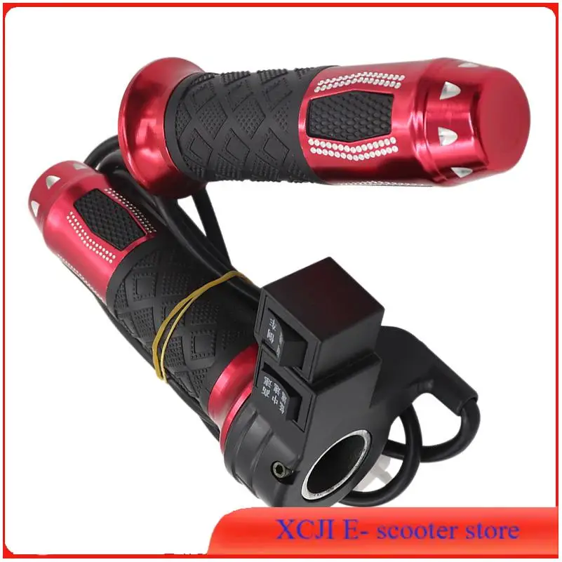 12 فولت-72 فولت العالمي ثلاث سرعات المقود القبضات خنق بدوره مقبض قبضة ل Citycoco سكوتر كهربائي جودة عالية