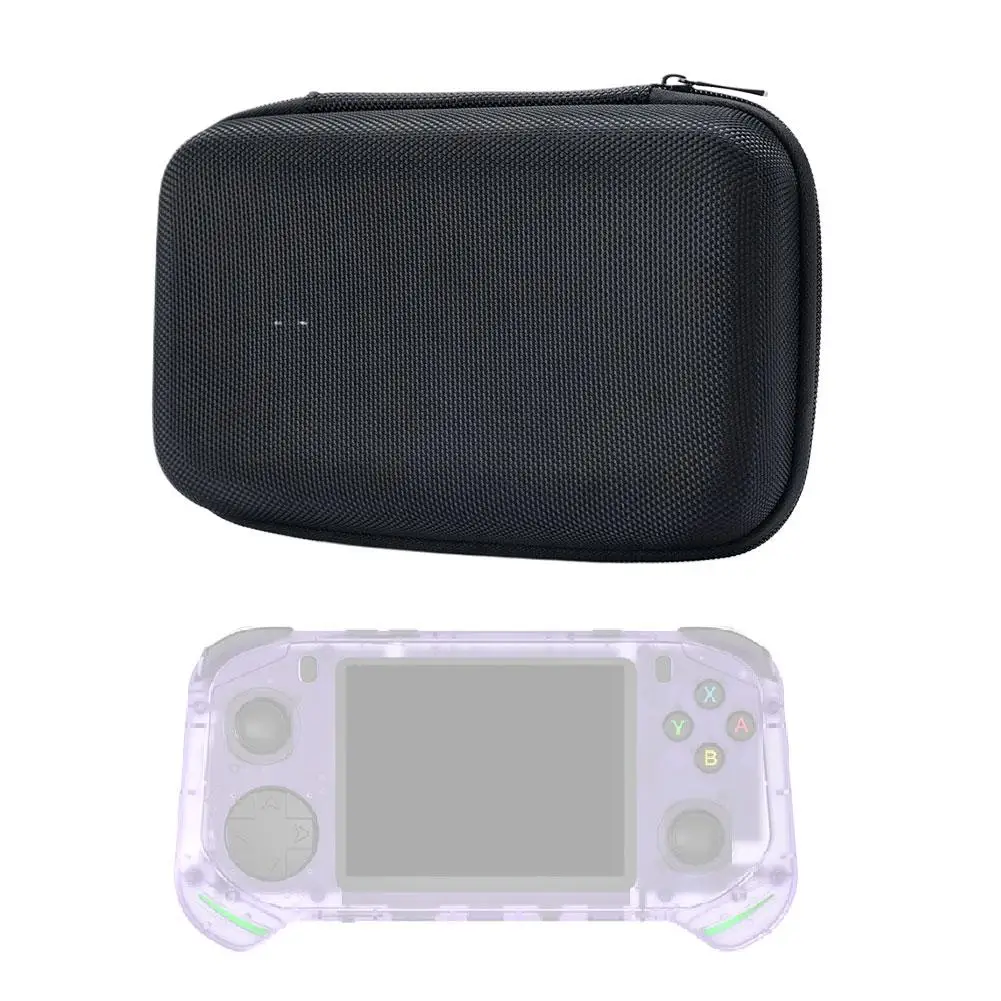 Carrying Bag for RX6H Retro Handheld Game Consoles EVA Waterproof Carrying Case for RX6H Storage Bag Drop Resistant Black Y9F6