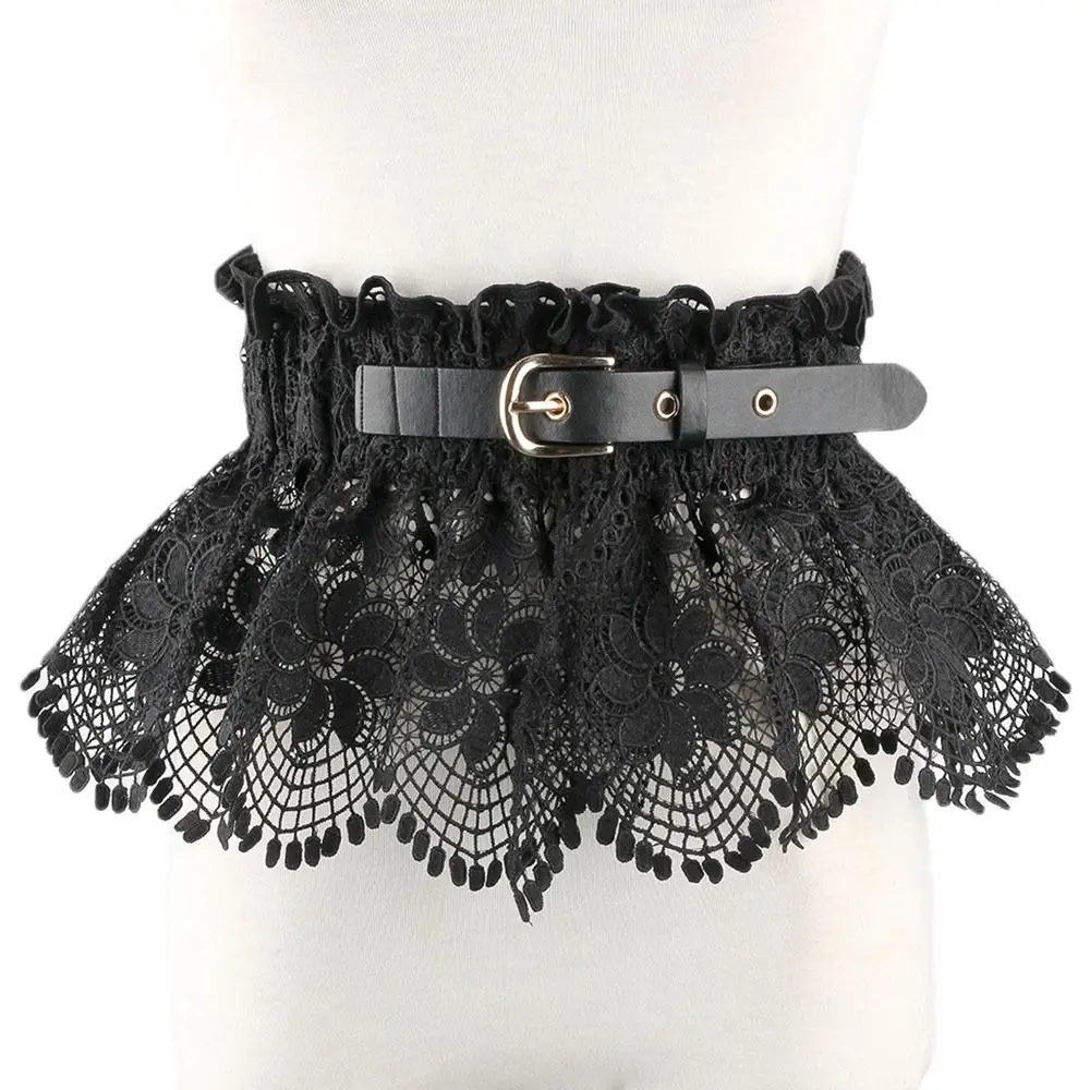 Women Slimming Body Casual Lace Tie Belt Ladies Dress Cummerbands Corset Waistband Wide Waist Band