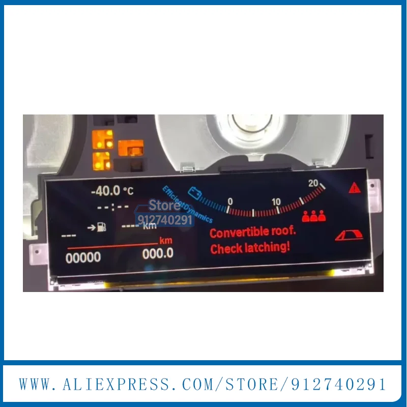 TM057XFHP01-01 LCD Display Screen For F20 F21 F48 F49 1ER 2ER X1 X2 LCI Instrumemt Cluster Automoblie Speedometer LCD Repair