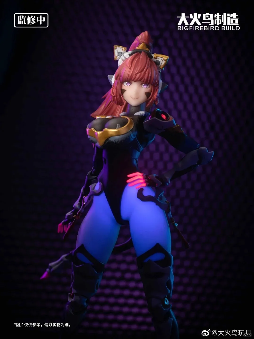 متوفر في المخزون BigFirebird يبني وتحول العلوم امرأة القطة عباد الشمس 001 البدلة المتنقلة فتاة عمل نموذج لجسم اللعب جمع