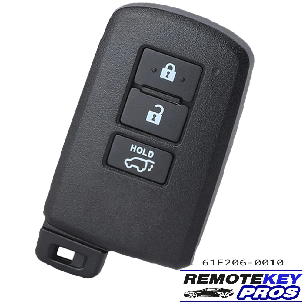 

DIYKEY Board ID 0010, 0011, 0101, BA7EQ Smart Remote Key 312/314.3MHz / 433MHz Fob for Toyota Highlander RAV4 Auris Yaris