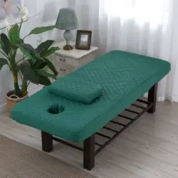 Anti Slip Fitted Bed Sheet Beauty Salon Massage Table Fitted Sheet Anti-dust Massage SPA Bed Cover Bedspread with Pillowcase