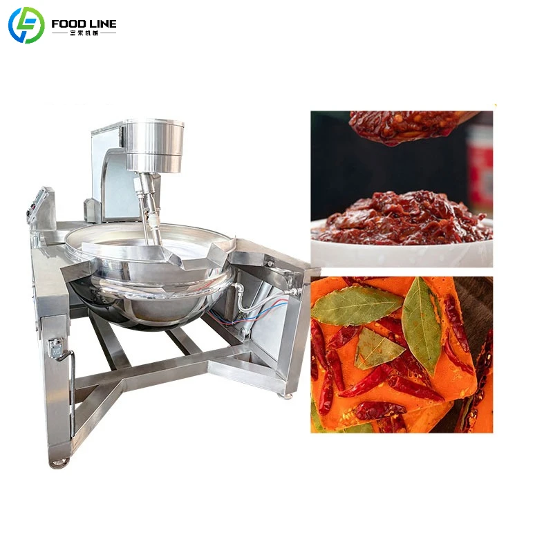 

Flavor-Preserving Planetary Stirring Pot for Bold, Rich Sauce & Savory Paste Making Low-Noise Hygienic Sanitary Design