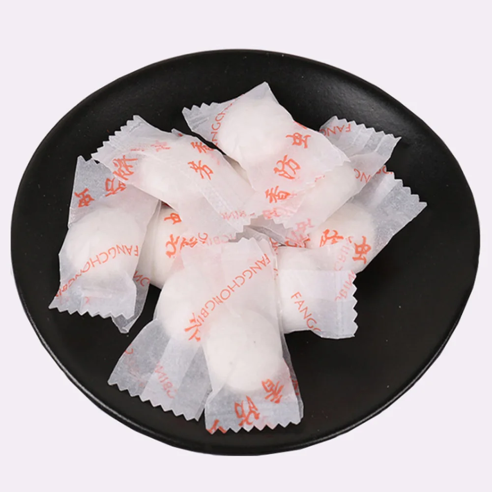 50Pcs Camphor Ball Wardrobe Clothes Drawer Anti Mold Moth Balls Pest Control