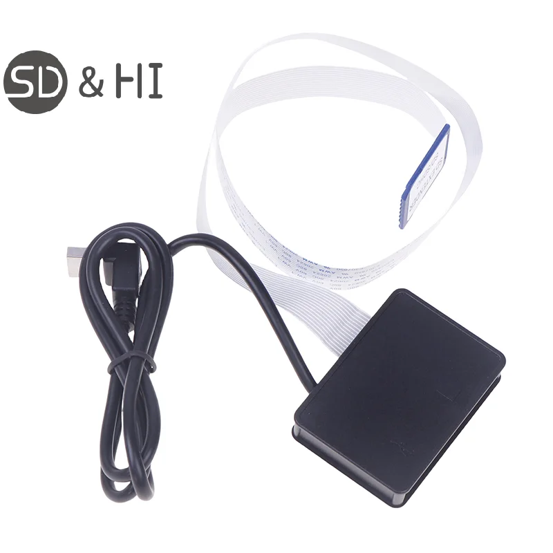 2-In-1 54cm-SD-Card-Cable 70cm-USB-Cable USB To SD Extension Cable Extender Adapter Reader Box Mobile Phone For Data Update