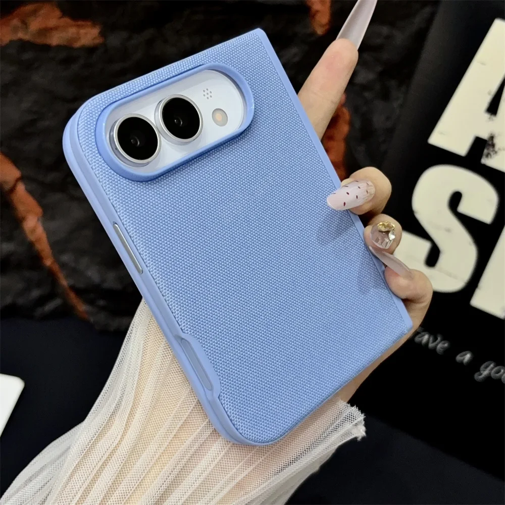 Coque de téléphone originale Tech Woven pour iPhone avec chargement sans fil magnétique MagSafe, coque arrière antichoc Duo TechWoven.