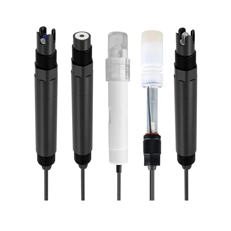 Factory Sale High Sensitive Glass Composite Water Quality pH Sensors Integrated 0-14 pH Electrode for Labs Pond Pool Fish Tank