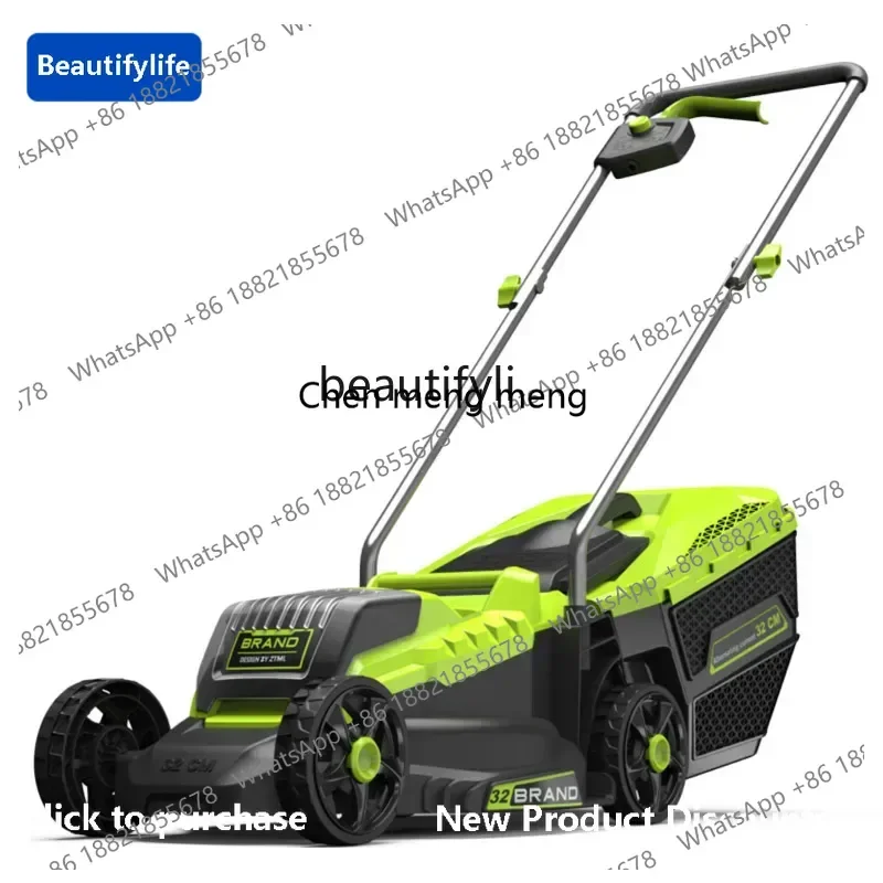 

A601 Бесщеточная электрическая газонокосилка с литиевой батареей, ручная, для домашнего использования, для стрижки и прополки