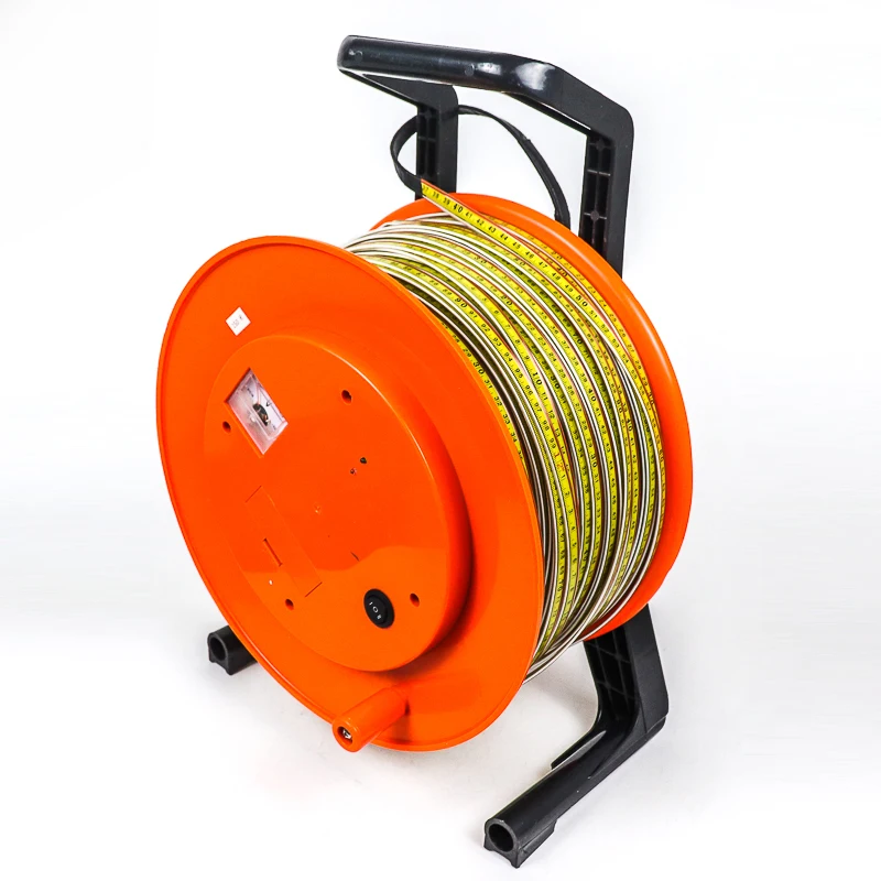 

Atex Ce Water tank Measuring Tape Reel 30-500m Water Deep Well Steel Ruler Level Sensor Meter in Borehole with Light Sound Alarm