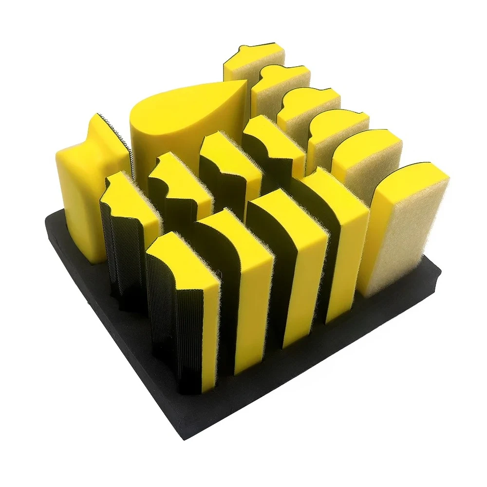 pour-le-travail-du-bois-la-peinture-automobile-et-l'artisanat-ensemble-de-16-blocs-de-poncage-manuels-formes-convexe-et-concave-assorties-interchangeables-avec-systeme-auto-agrippant