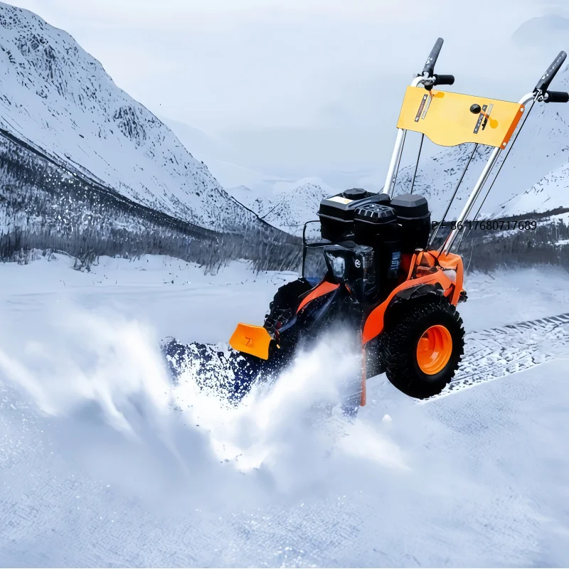 

Многофункциональный новый тип мини-снегоуборщика для сада, гидравлическое снегоуборочное оборудование с приводом для уборки снега