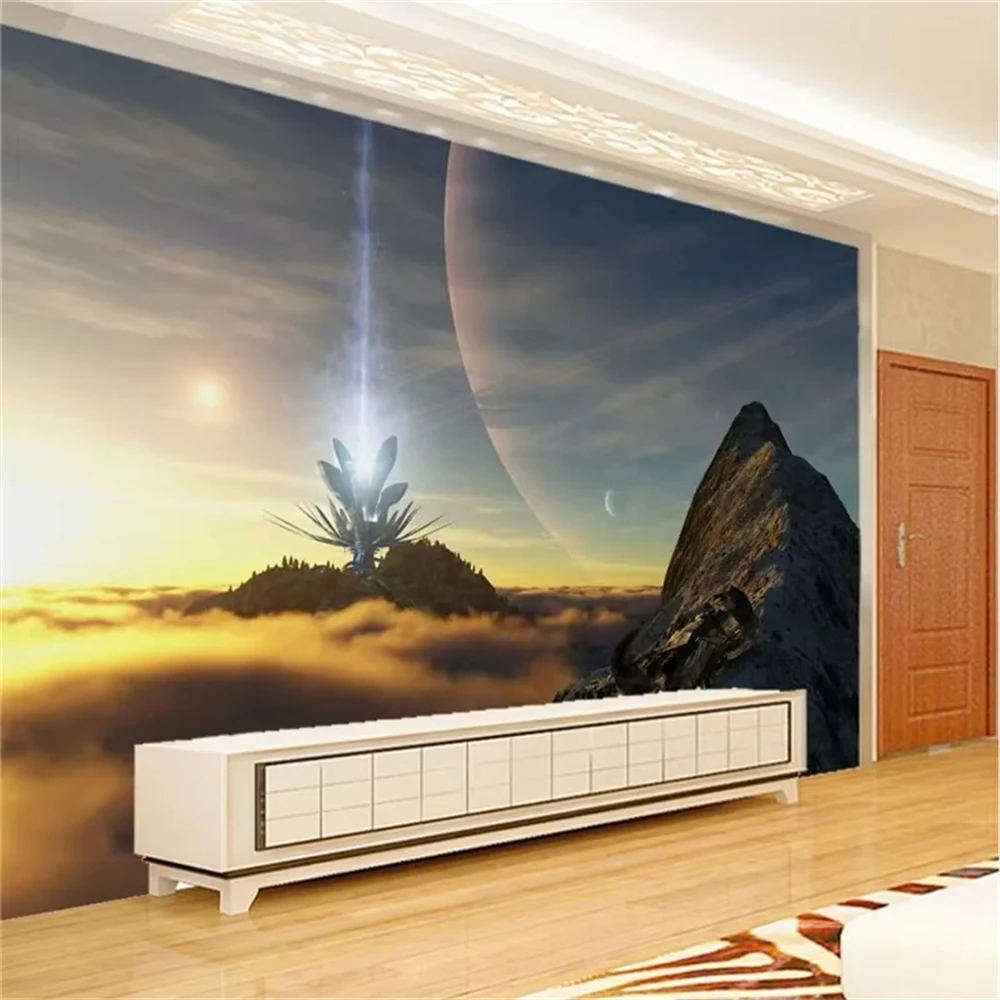 Papel tapiz mural 3D personalizado, papel tapiz artístico nórdico retro con pájaros del bosque, papel tapiz para sala de estar, dormitorio, papel tapiz fotográfico