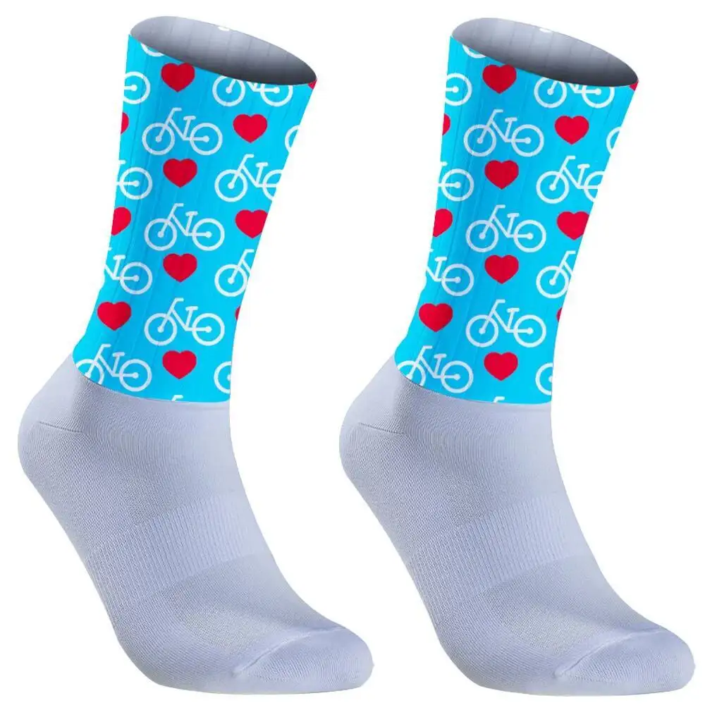 

Новые велосипедные носки, мужские уличные носки, нейлоновые дышащие носки для бега, скалолазания, велосипедные горные велосипеды
