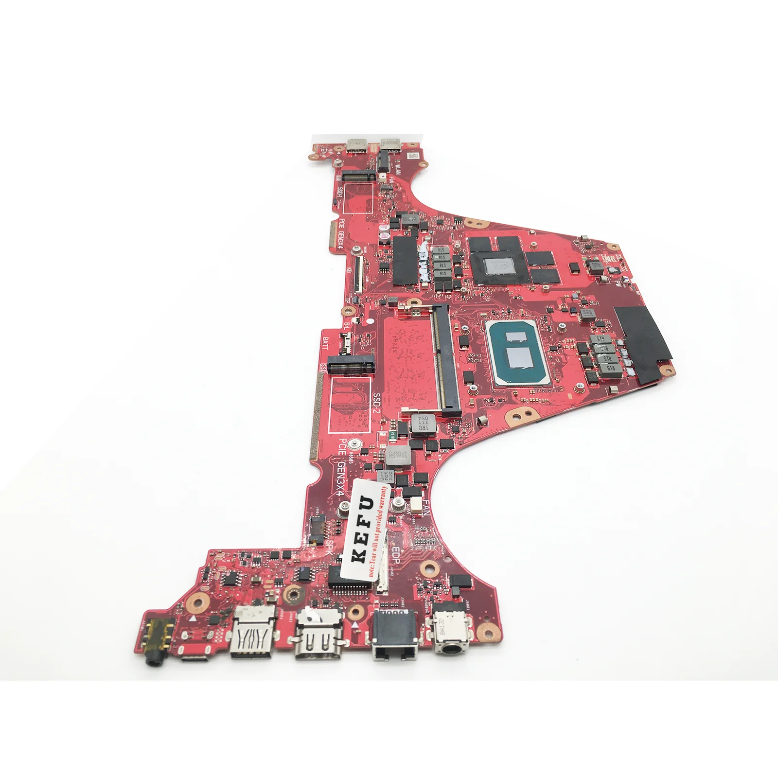 Imagem -05 - Placa-mãe do Portátil para Asus Mainboard Fx516pc Fx516pm Fx516pez Fx516pe Fx516pr Fx516pcz Fx516 Fx516p Tuf516pm Tuf516pr Tuf516pe Placa-mãe