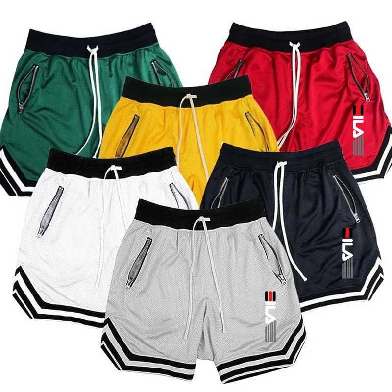 2023Summer Men\'s Basketball Shorts Brand Beach Outfit Sexy Swimwear Men\'s Swimwear Low Waisted Breathable Basketball Pants