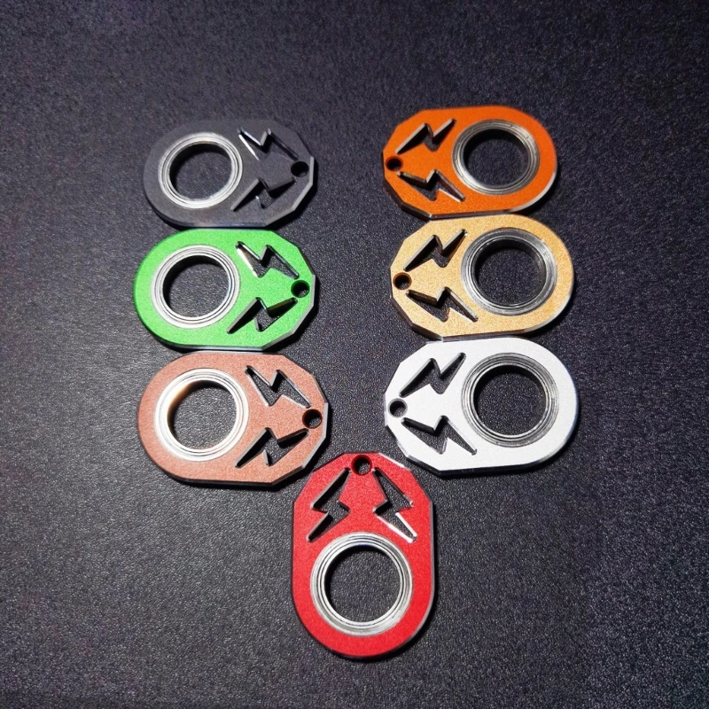 Adults Children Mini Metal Fidget Spinner Stress Relief Toy Novelty Funny EDC Gadgets Keychain Antistress Toys for Men Boys