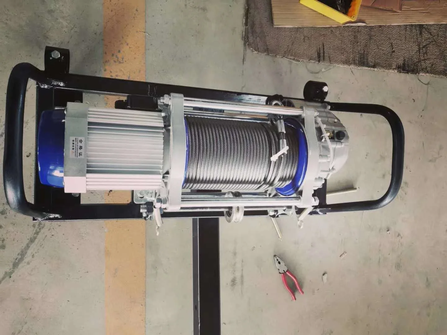 Elektrischer Drahtseilzug, elektrische Winde, 1-Tonnen-elektrische Winde