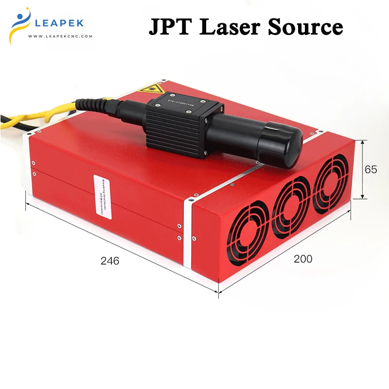 Original JPT Laser Source 20W 30W 50W 60W 100W MOPA Q-switch Fiber Module GQM 1064nm for Fiber Laser Marking Engraving Machine