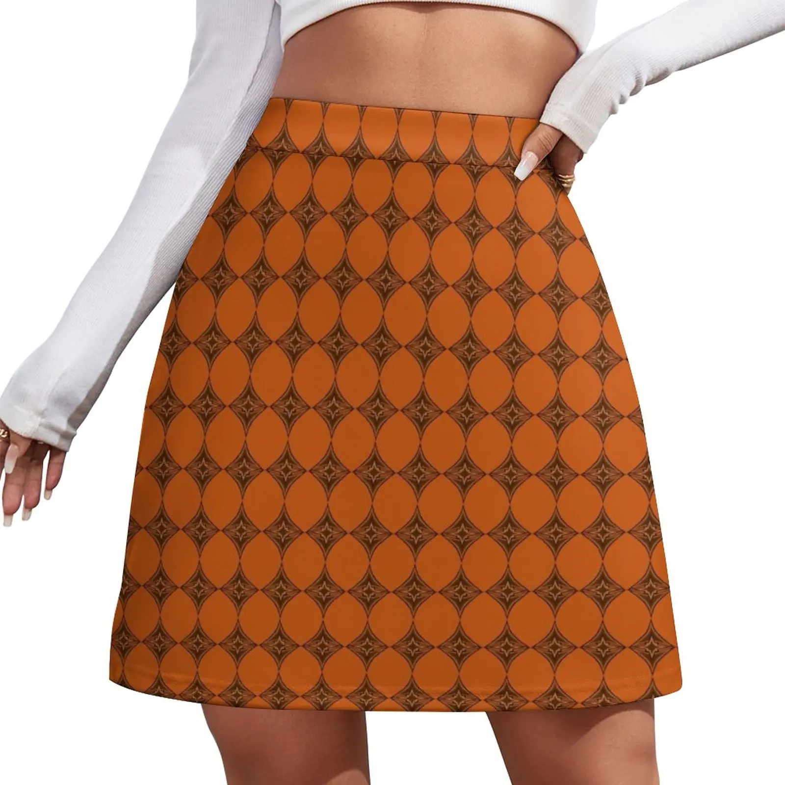 retro pattern Mini Skirt girls skirt festival outfit women Woman short skirt womans clothing