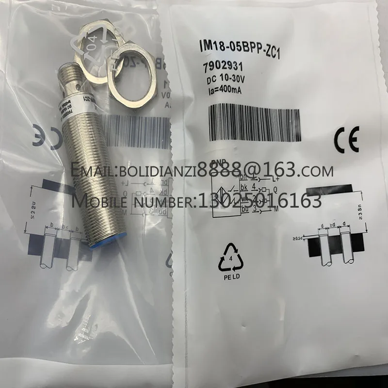 

IM08-04NPS-ZWK IM18-05BPP-ZC1 IM18-05BDS-ZC1 IM18-06BPS-ZC1 IM08-04NNS-ZWK Proximity Switch Brand new original