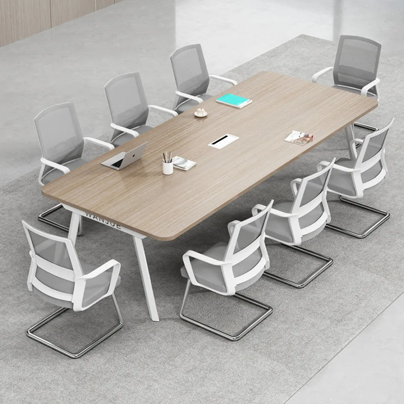 Conference table Long table Business strip reception  meeting room negotiation  and chair combination trainin