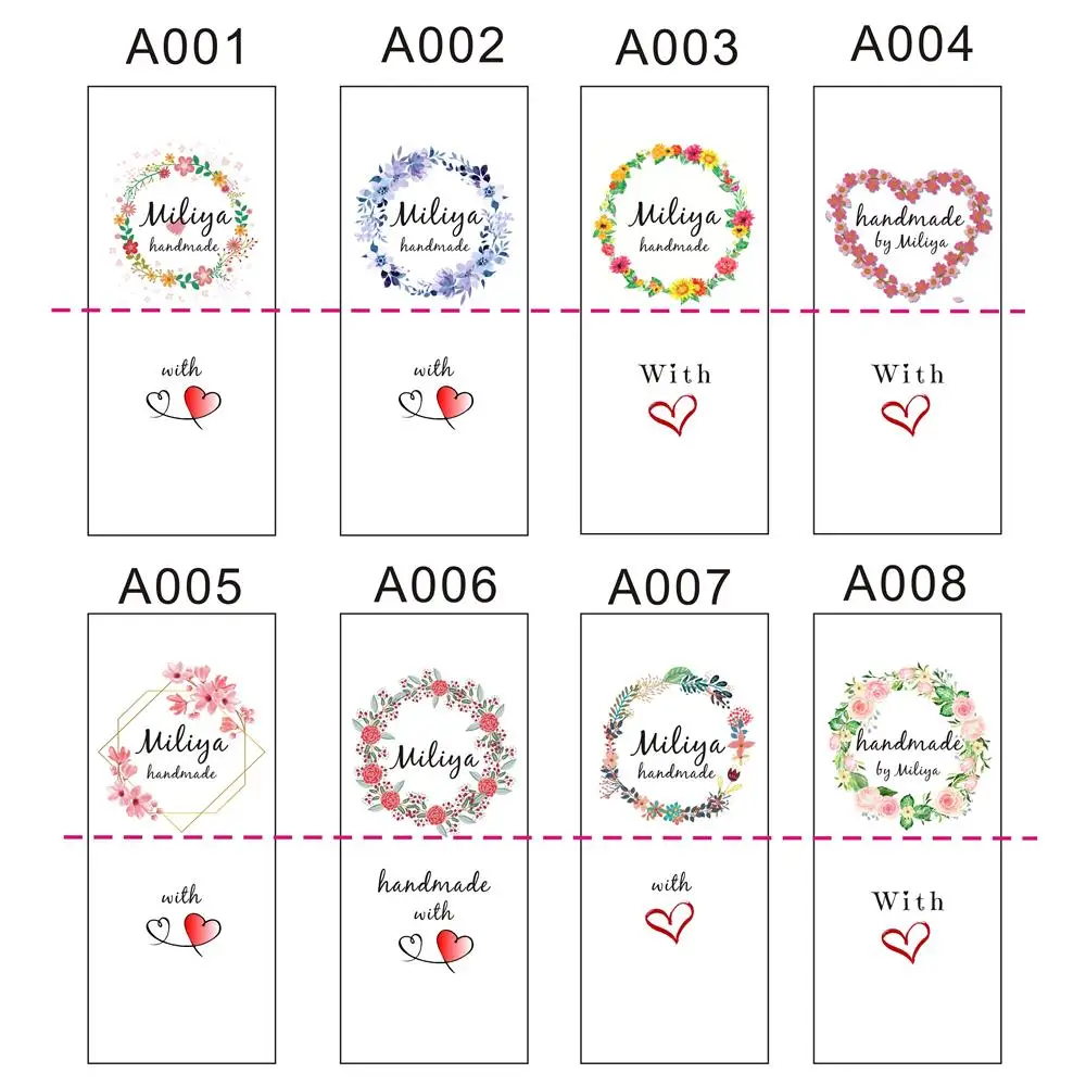 free shipping customized cotton label/custom clothing printed label/logo name tag/collar label/handmade labels
