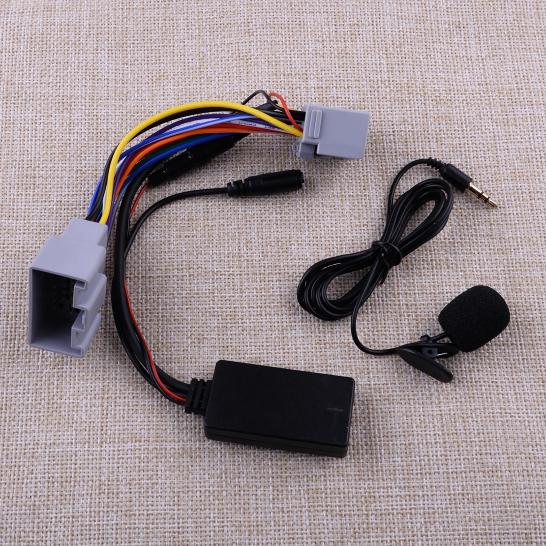 Bluetooth Adapter AUX Audio Cable & Microphone Fit for Volvo C30 C70 S40 S60 S80 V50 V70 XC70 XC90 2012 2011 2010 2009-2007 New