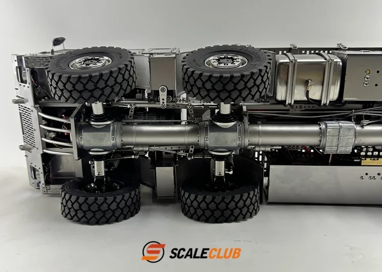 T815 8*8 Full Metal RC Military Truck 1/14 Scale Crawler Roll-on/off Vehicle FlySky PL18 Radio Control 3 Speed Dumper Model Toy