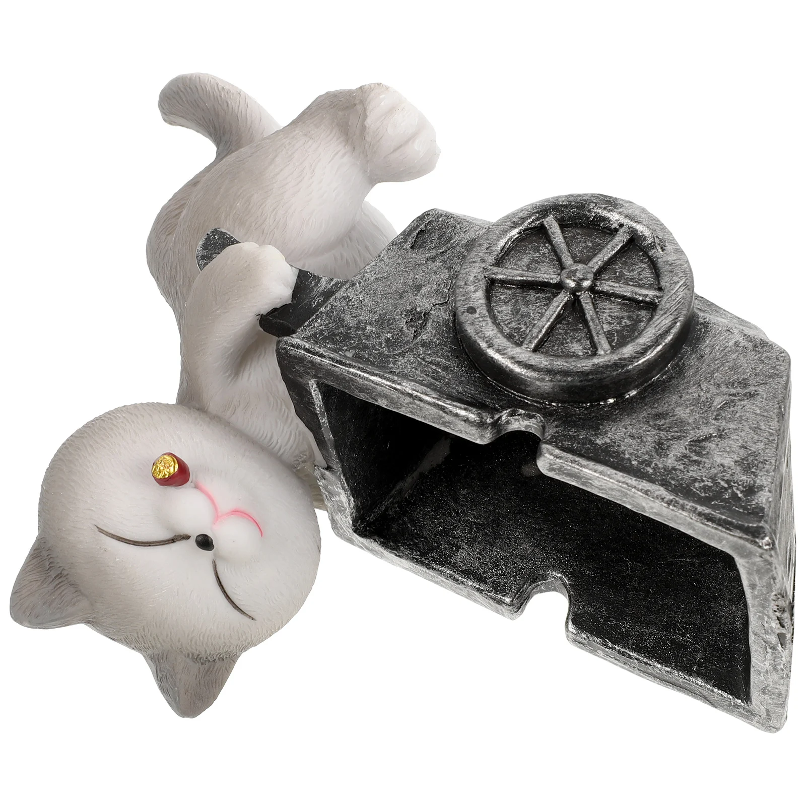 

Resin Ashtray Creative Animal Office Decor Unique Holder Vintage Smoke Container Table Ashtray Smooth Easy Cleaning Home