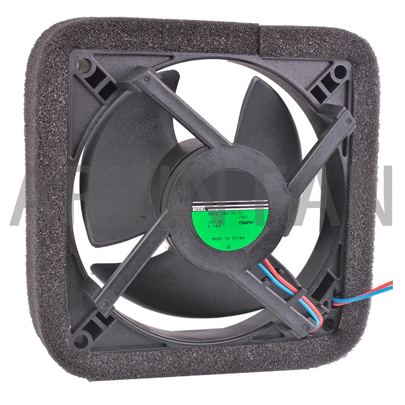 

Brand New Original COOLING REVOLUTION U92C12MS1A3-51 9cm 92mm 12V 0.16A Refrigerator Cooling Fan