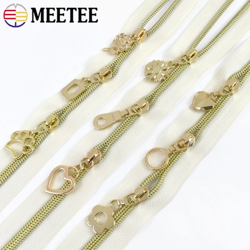 

10/20/50M Nylon Zip Roll with Zipper Sliders Clothing Zippers Closures for Bags Replace Zips Repair Kit DIY Sewing Accessories