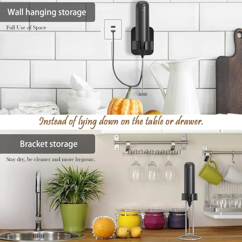 แบบพกพาไฟฟ้าปัดเครื่องตีฟองนมไฟฟ้าเครื่องกวนนมไฟฟ้าแบบไม่ติด