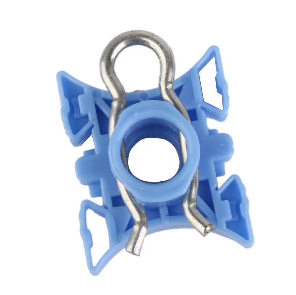 Window Regulator Clips Automotive Nylon Slide Fastener for Volvo 51321938884 Blue Car Window Repair Part