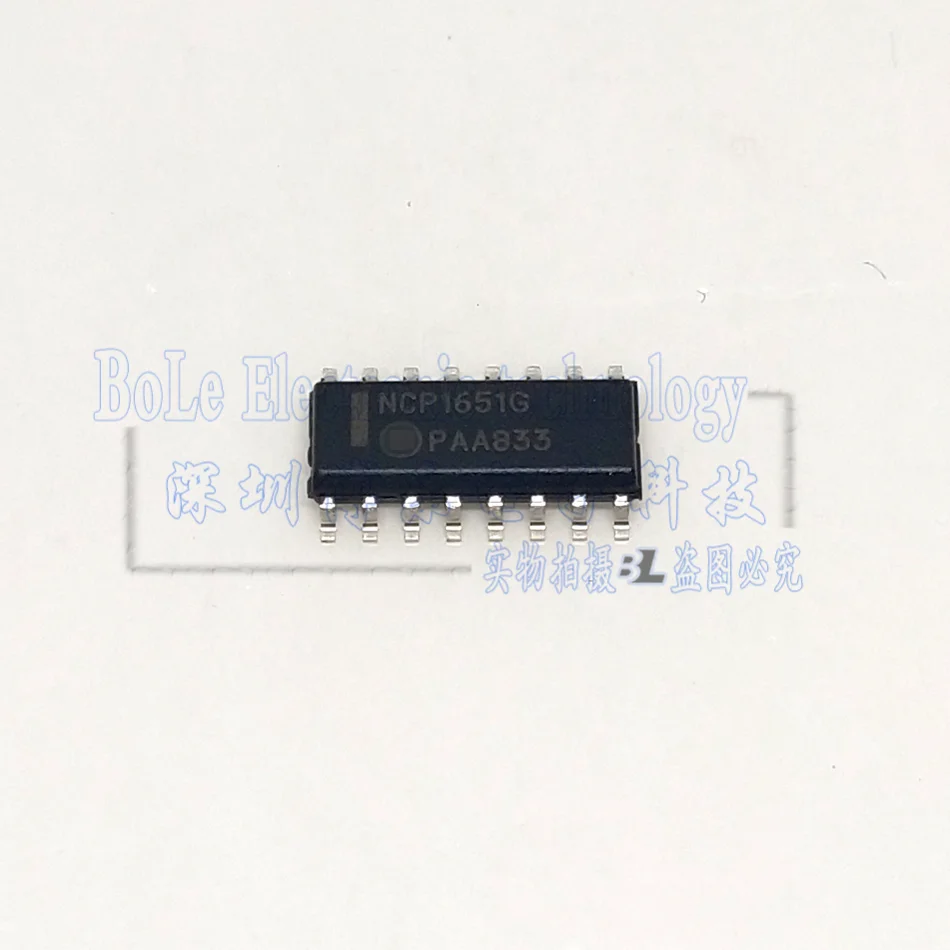 100% جديد أصلي, مجموعة مكونة من 10 قطع NCP1651DR2G NCP1651DR NCP1651G SOP-16