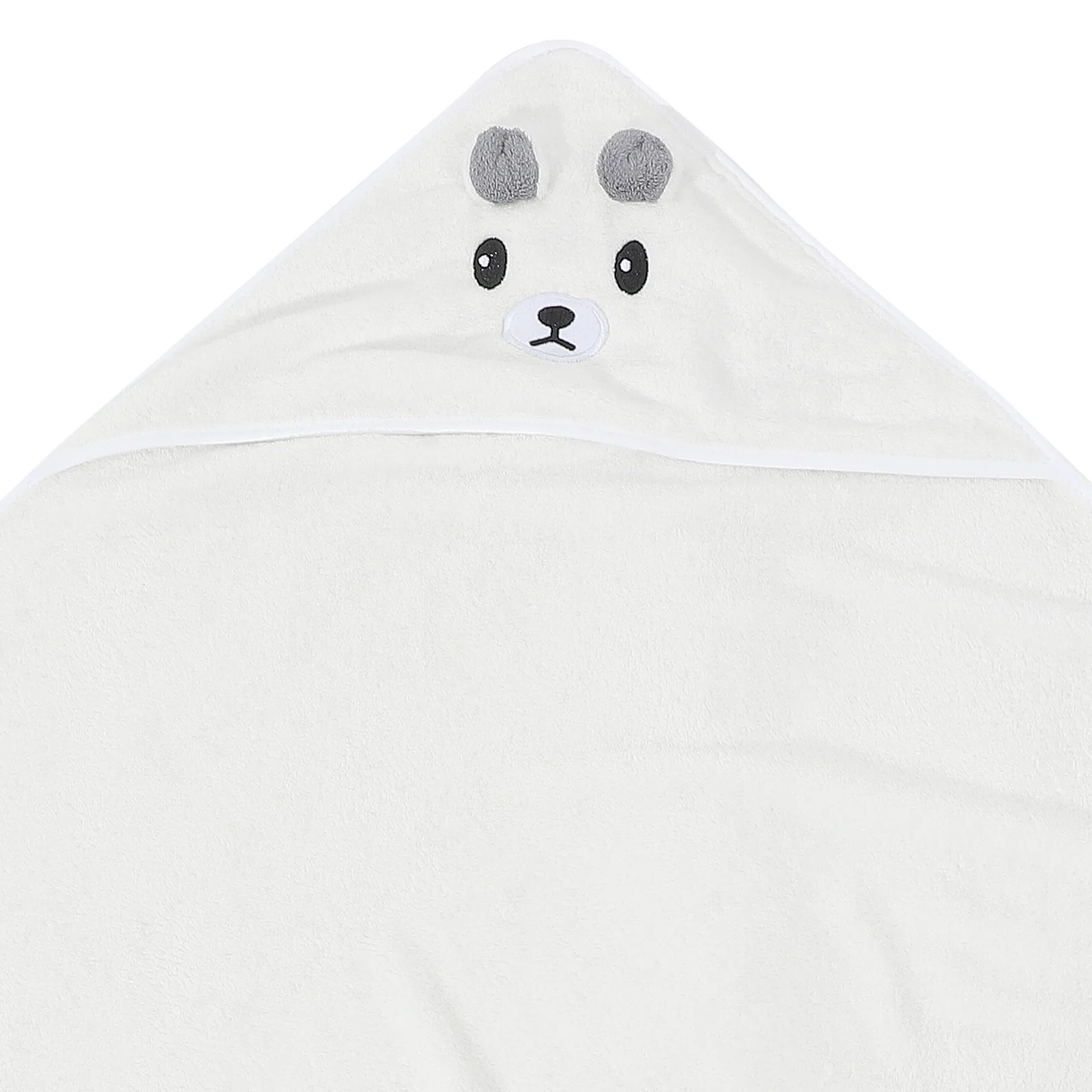 Toalla de lana Coral, suave, cómoda, absorbente, capucha ajustable, capa de toalla de baño multiusos para niños pequeños y niñas