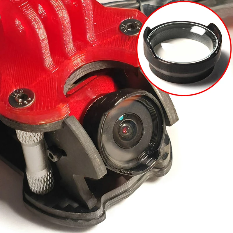1PCS Protective Lens for FPV Analog Camera Protector with 1mm Quartz Glass Compatible with Caddx FPV Ratel 2/Walksnail HD