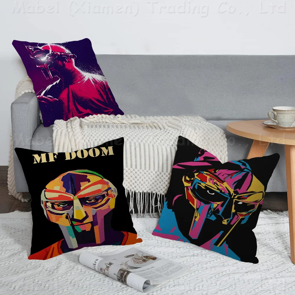 

MF Doom Personalized Pillow Dust Cover Bedroom Kids Party Decoration Pillowcase Birthday Children Gift